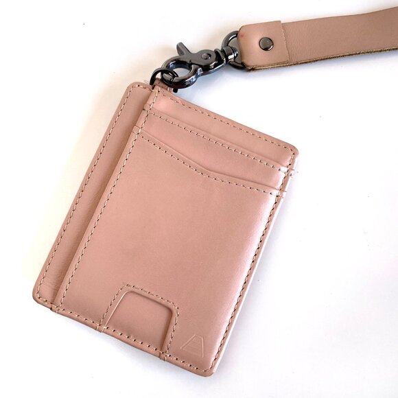 Andar The Denner Wallet Pastel Pink Wristlet Pouch - Picture 5 of 6